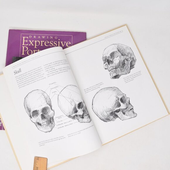 2 Books Dynamic Figure Drawing Expressive Portraits Hardcover Hogarth Leveille - Picture 15 of 16